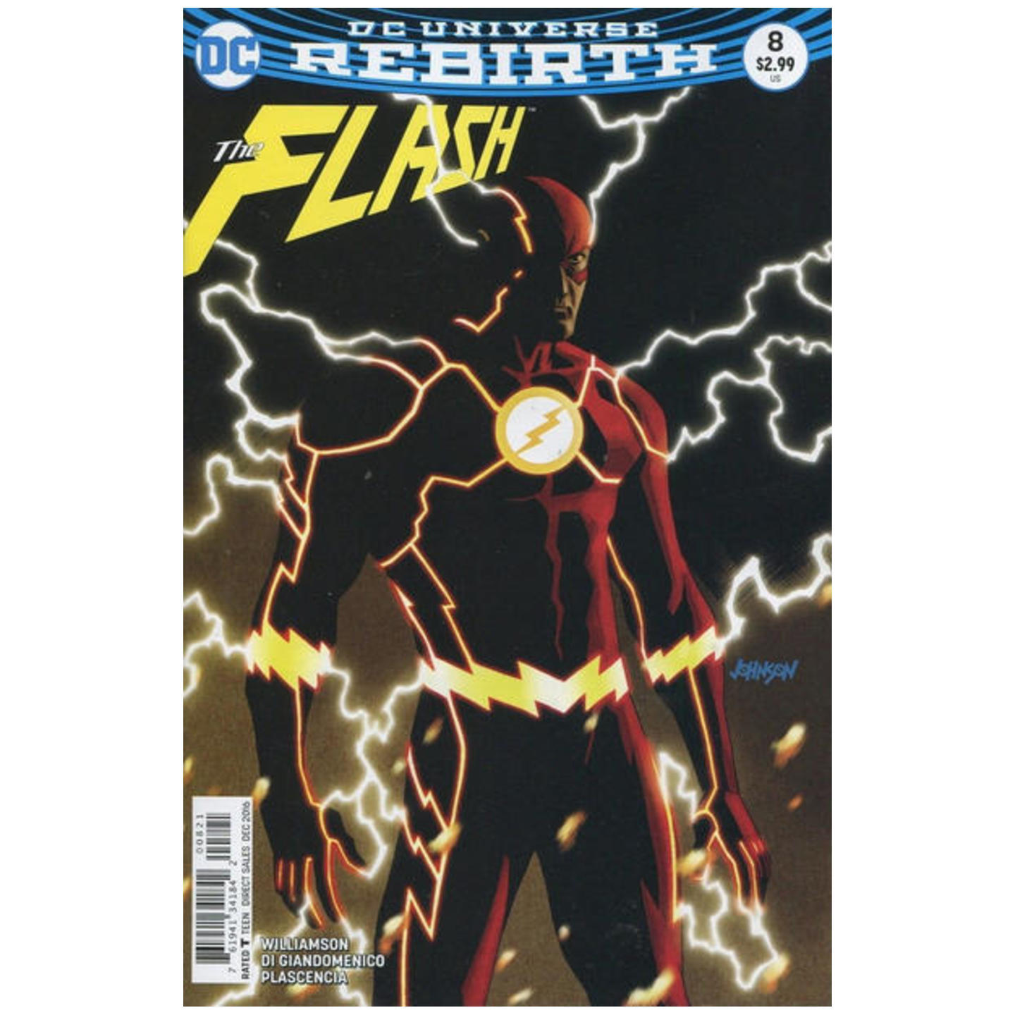 FLASH #8 DAVE JOHNSON VARIANT