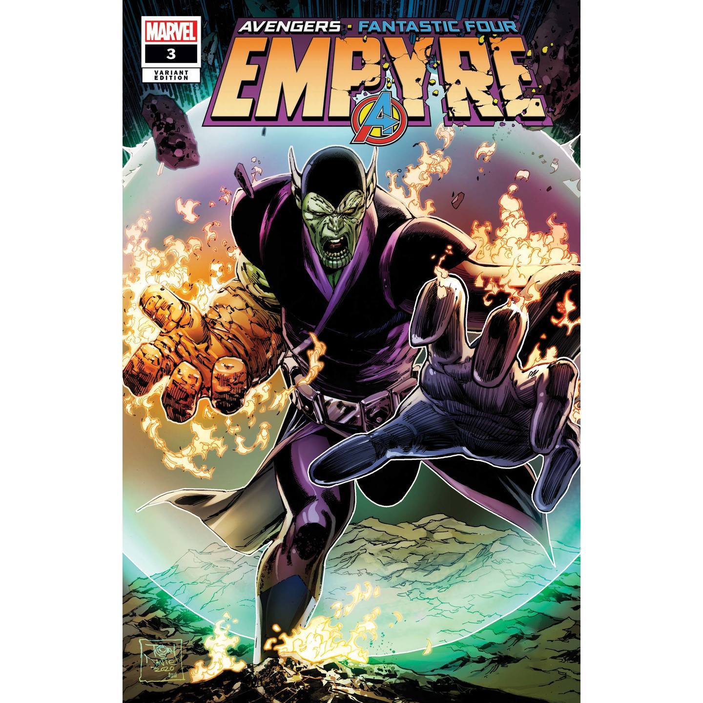 EMPYRE #3 (OF 6) DANIEL SKRULL KREE VAR