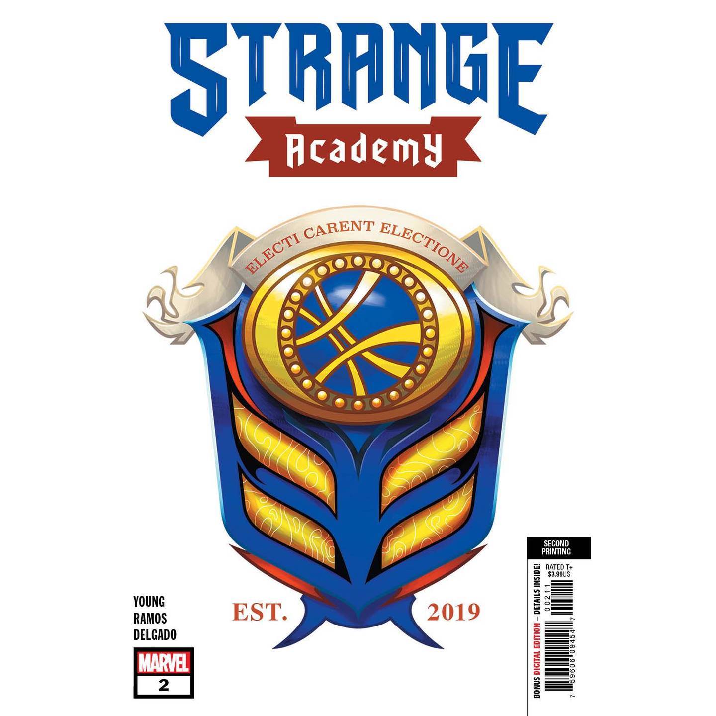 STRANGE ACADEMY 2 2ND PTG VAR