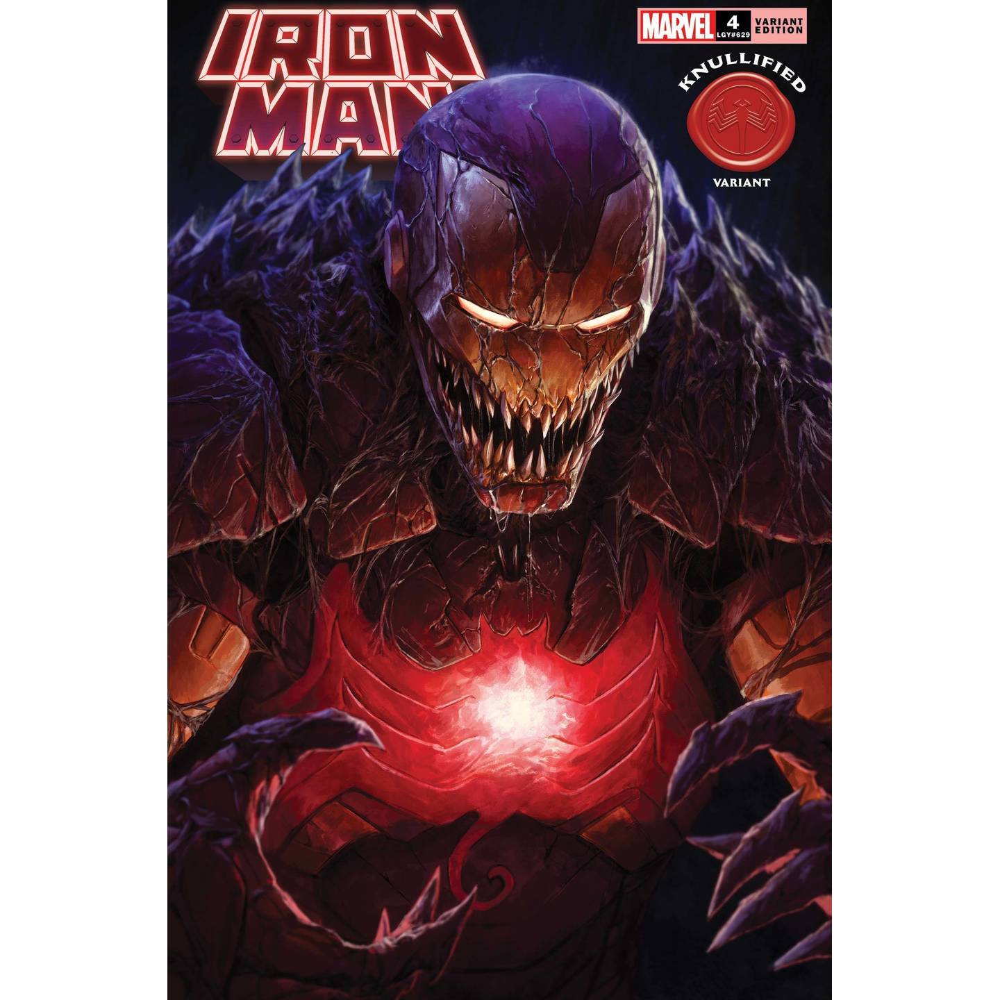 IRON MAN #4 RAPOZA KNULLIFIED VAR