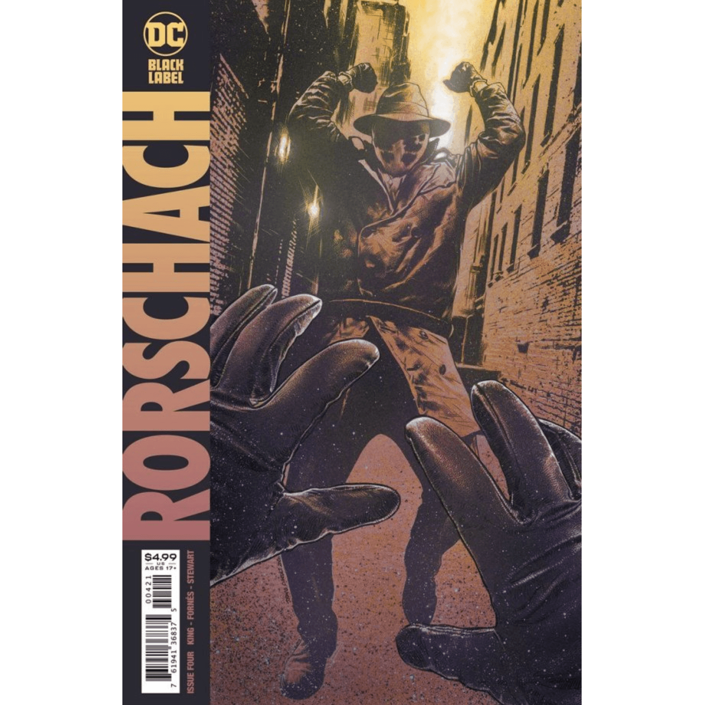 RORSCHACH #4 (OF 12) CVR B TRAVIS CHAREST VAR (MR)