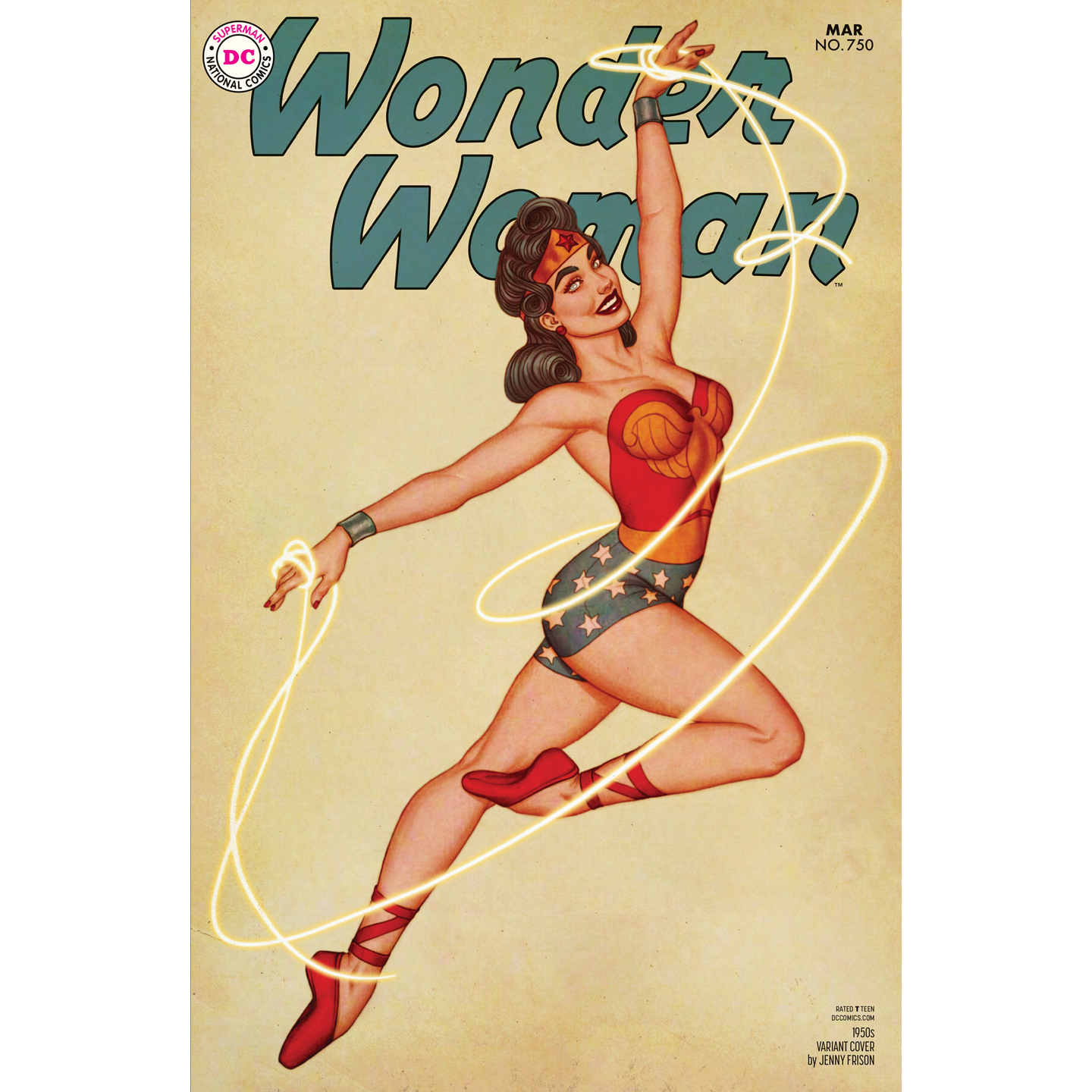 WONDER WOMAN 750 1950S VAR ED