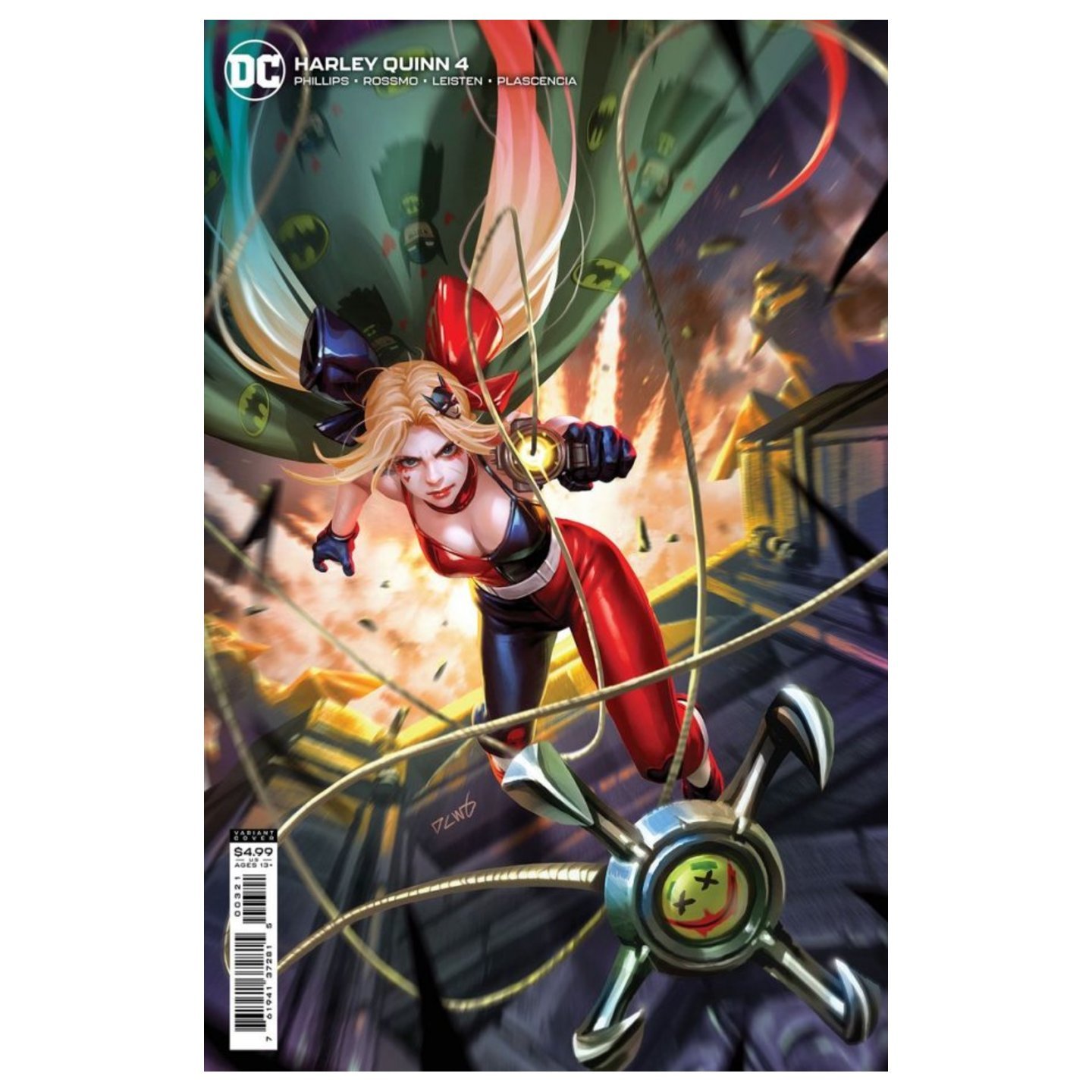 HARLEY QUINN #4 CVR B DERRICK CHEW CARD STOCK VAR