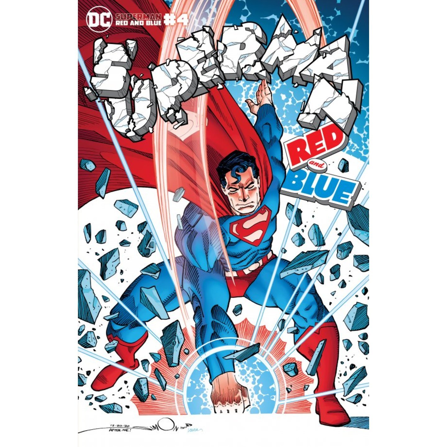 SUPERMAN RED & BLUE #4 (OF 6) CVR B WALTER SIMONSON VAR