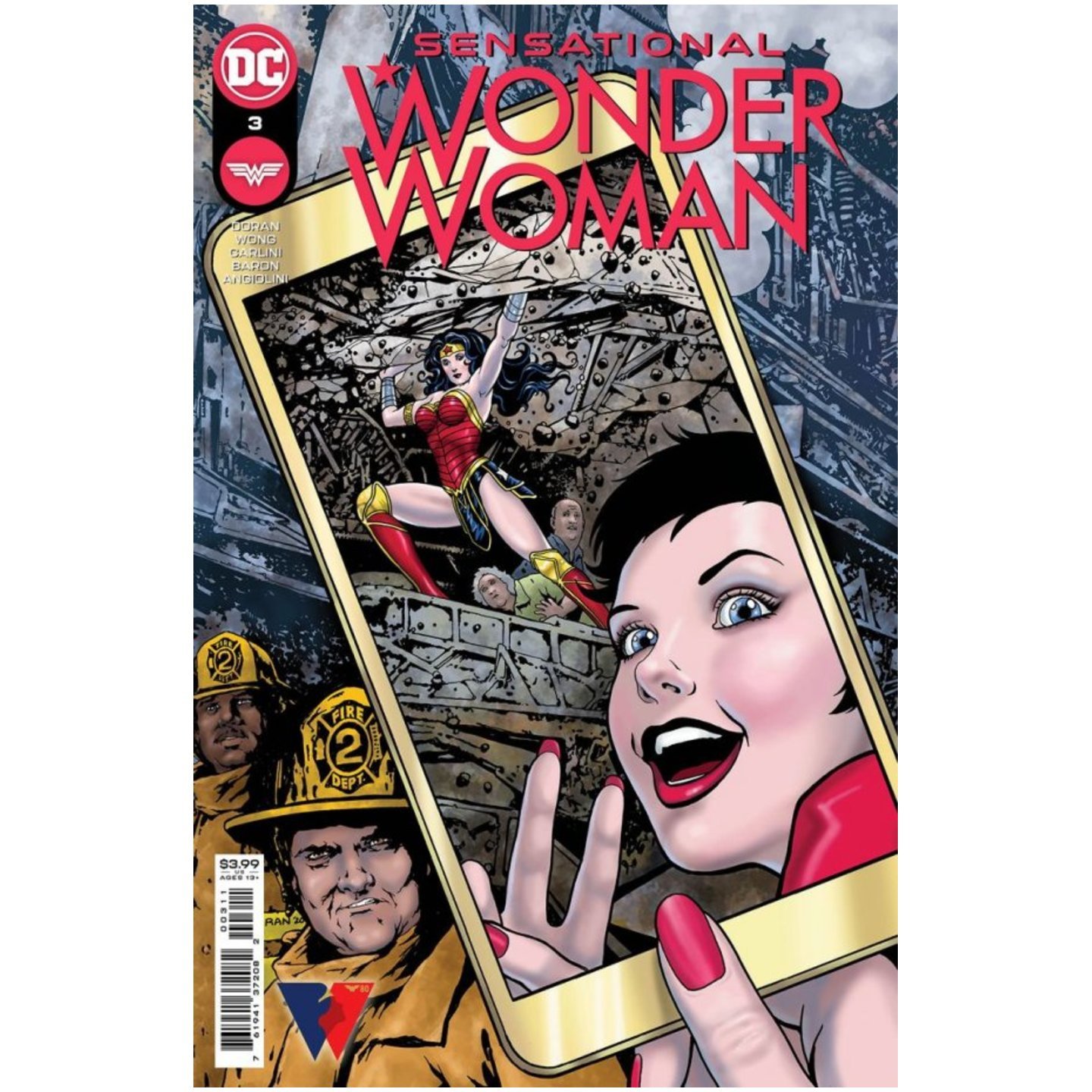 SENSATIONAL WONDER WOMAN #3 CVR A COLLEEN DORAN