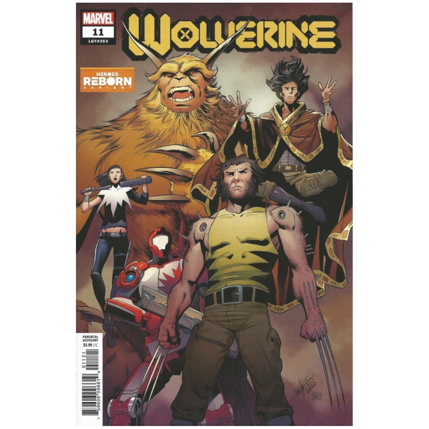 WOLVERINE #11 PACHECO REBORN VAR