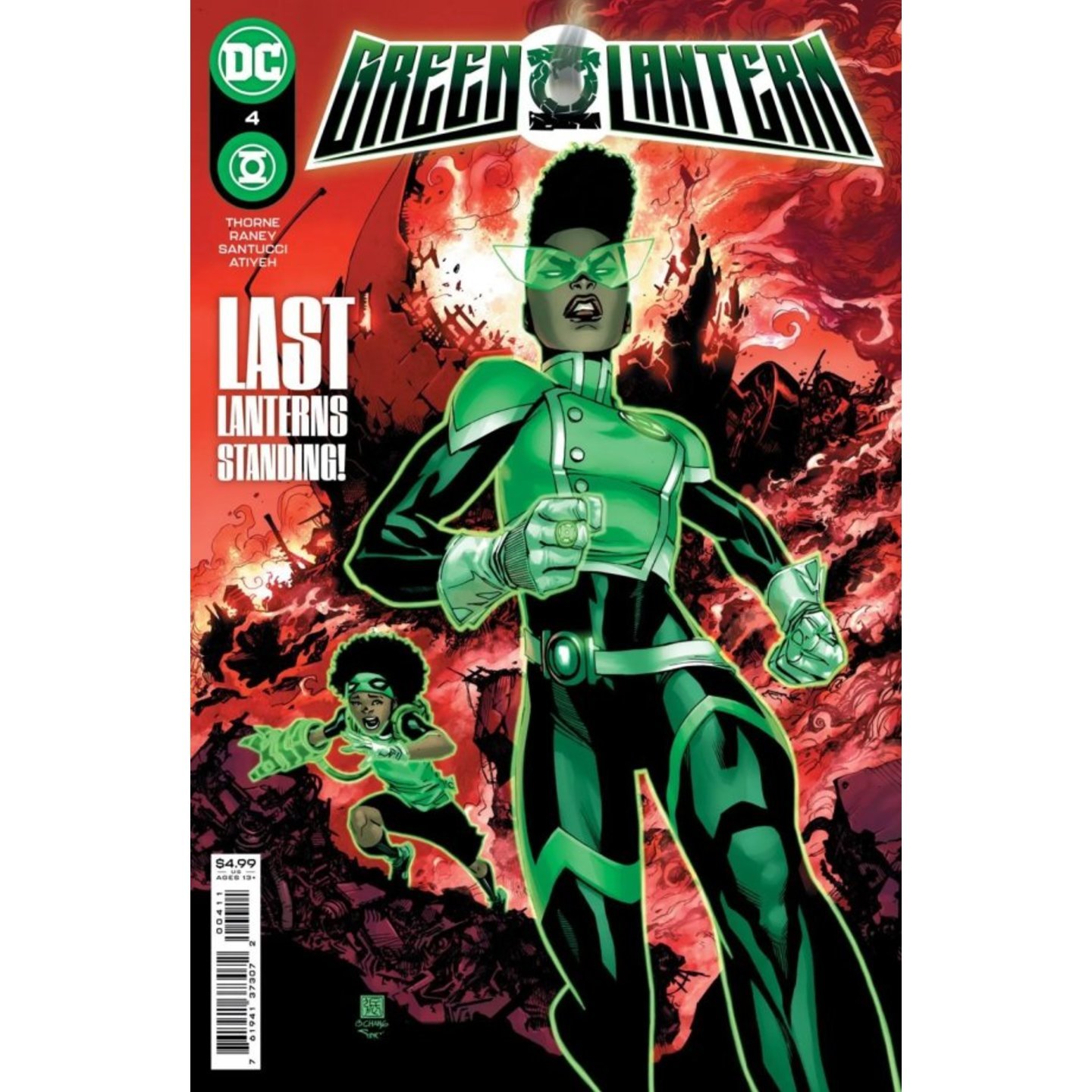 GREEN LANTERN #4 CVR A BERNARD CHANG