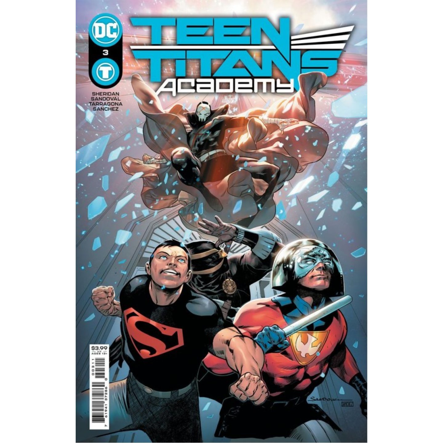 TEEN TITANS ACADEMY #3 CVR A RAFA SANDOVAL