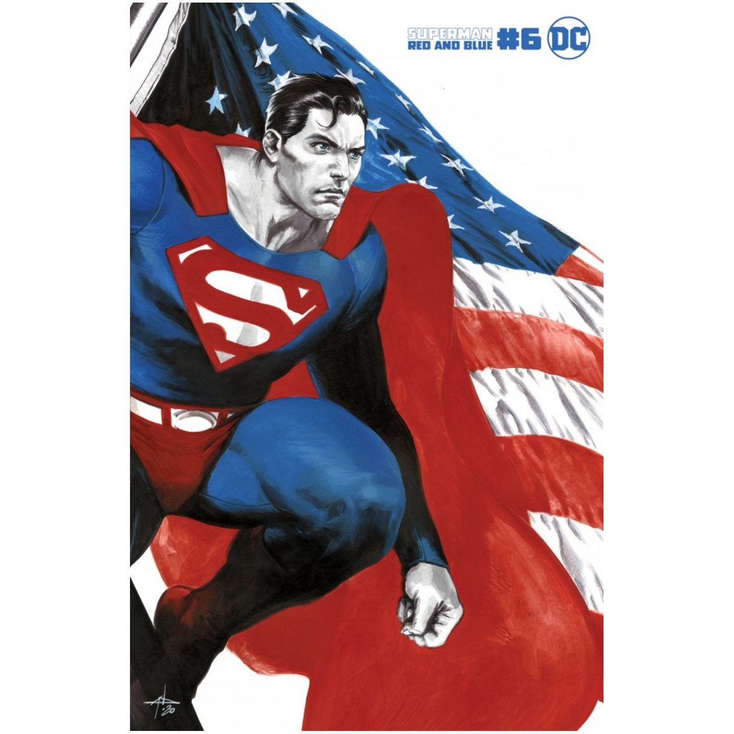 SUPERMAN RED & BLUE #6 (OF 6) CVR B GABRIELE DELL OTTO VAR