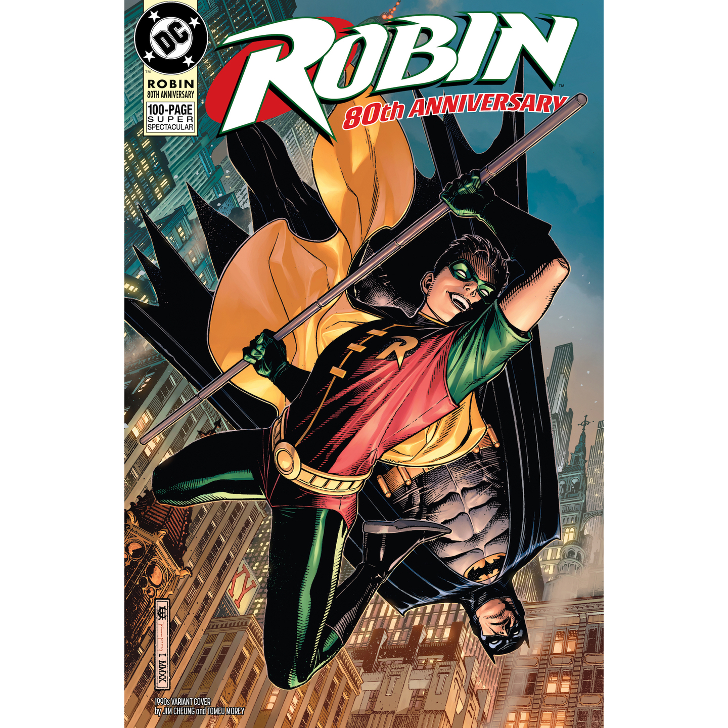 ROBIN 80TH ANNIV 100 PAGE SUPER SPECT 1 1990S JIM CHEUNG VA