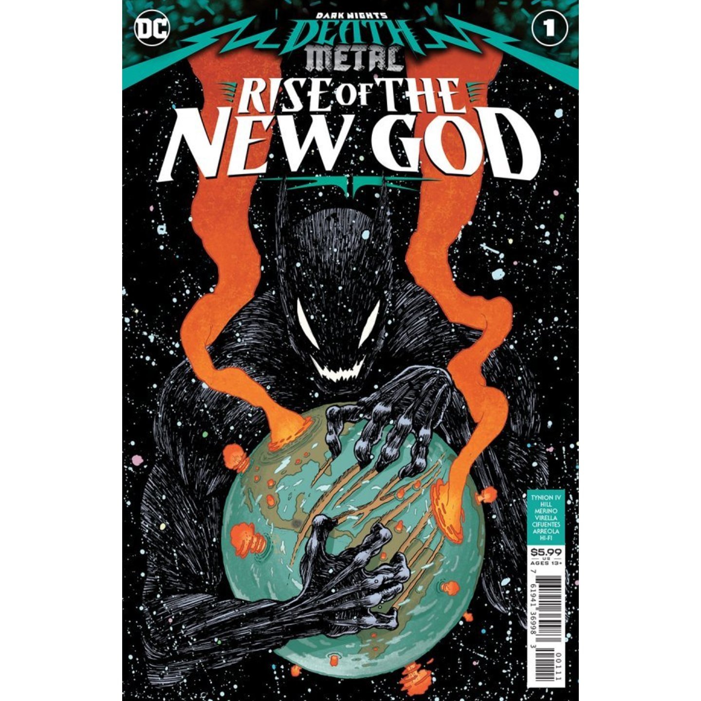 DARK NIGHTS DEATH METAL RISE OF THE NEW GOD #1 (ONE SHOT) CVR A IAN BERTRAM