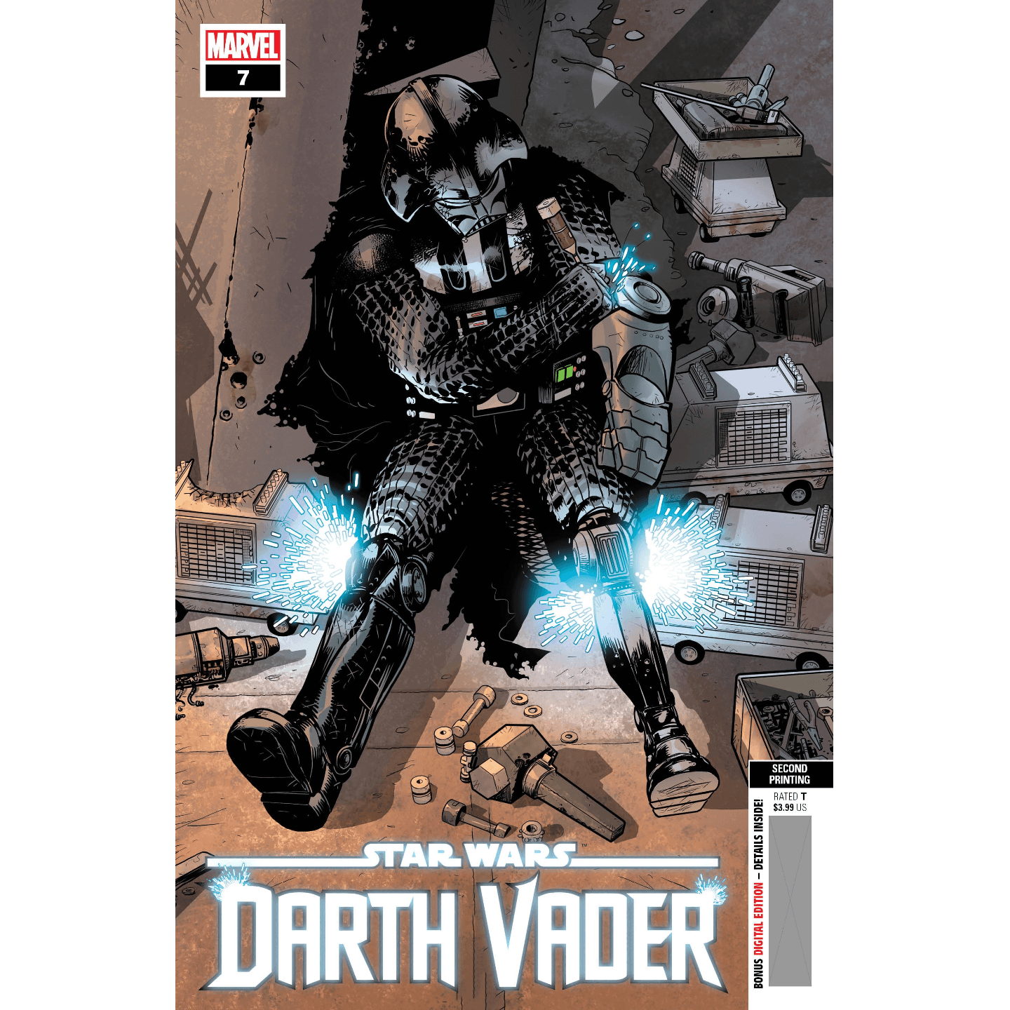 STAR WARS DARTH VADER #7 2ND PTG VAR