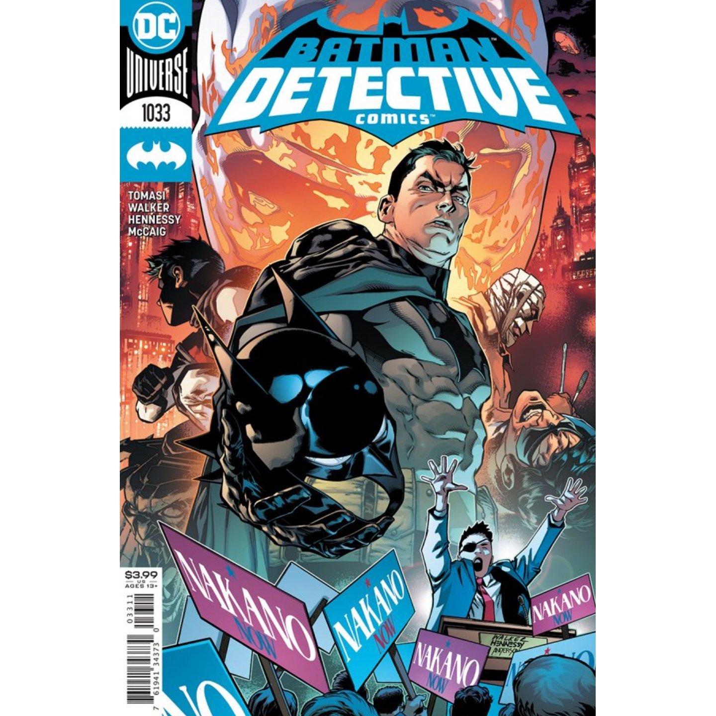 DETECTIVE COMICS #1033 CVR A BRAD WALKER & ANDREW HENNESSY