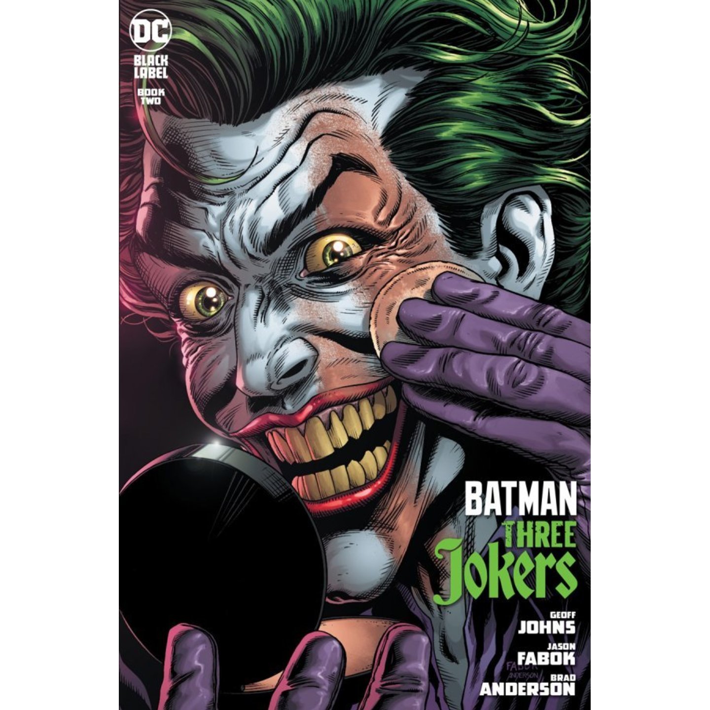 BATMAN THREE JOKERS #2 (OF 3) PREMIUM VAR F APPLYING MAKEUP