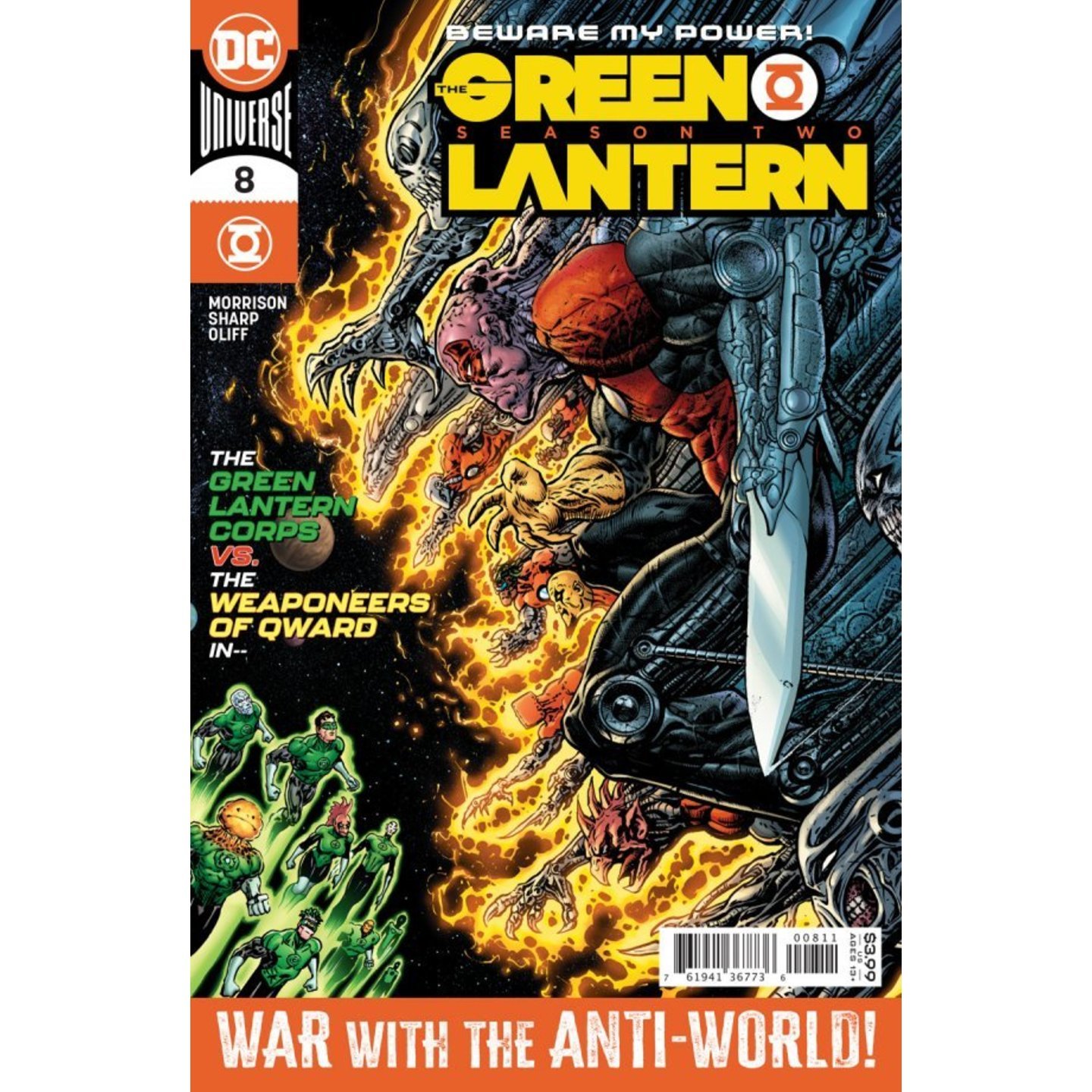 GREEN LANTERN SEASON TWO #8 (OF 12) CVR A LIAM SHARP