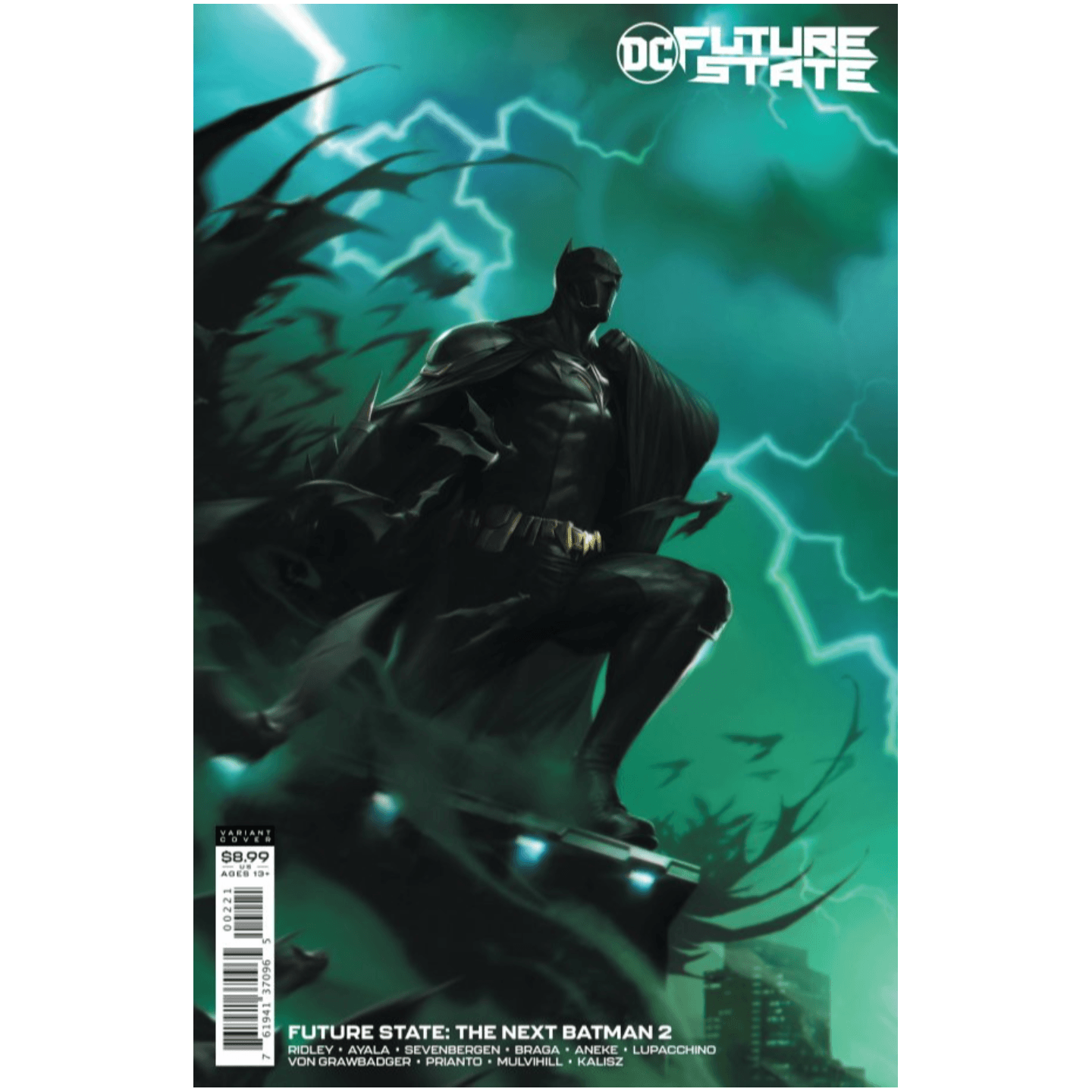 FUTURE STATE THE NEXT BATMAN #2 (OF 4) CVR B FRANCESCO MATTINA CARD STOCK VAR