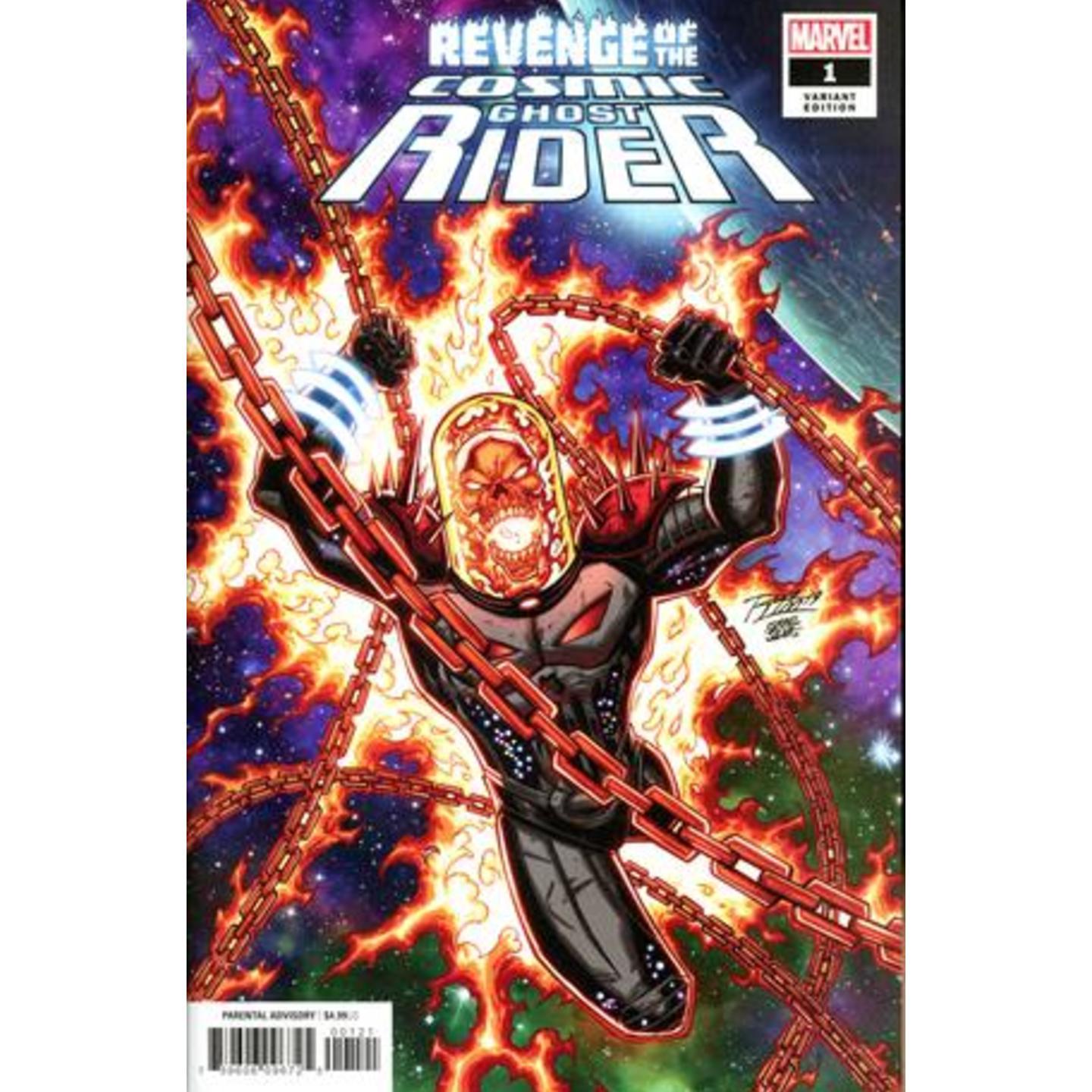 REVENGE OF COSMIC GHOST RIDER 1 OF 5 RON LIM VAR