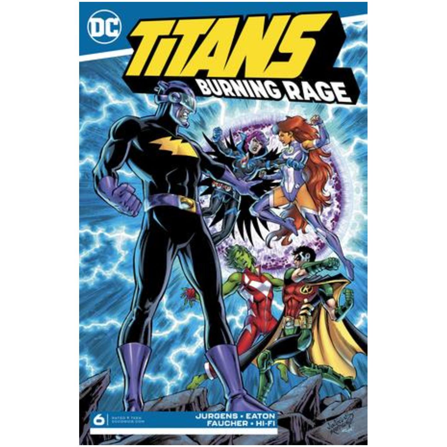 TITANS BURNING RAGE 6 OF 7