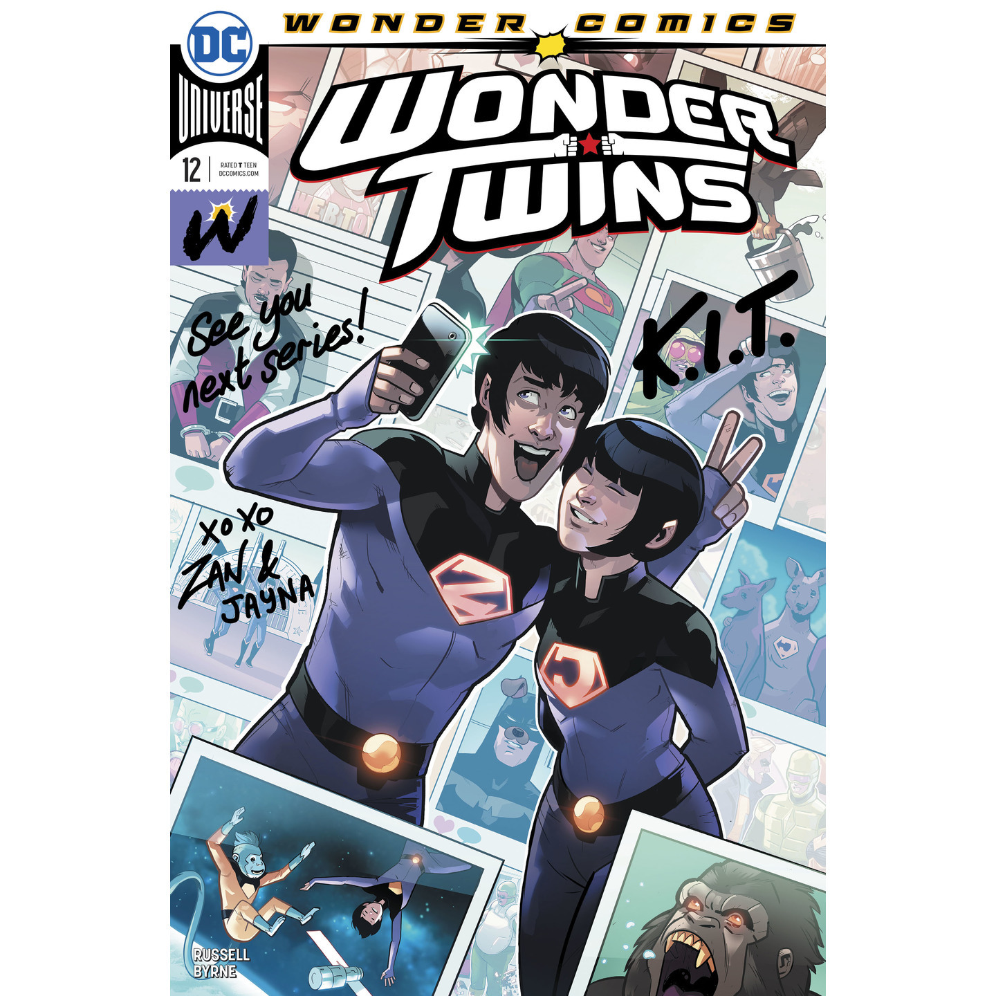 WONDER TWINS 12 OF 12