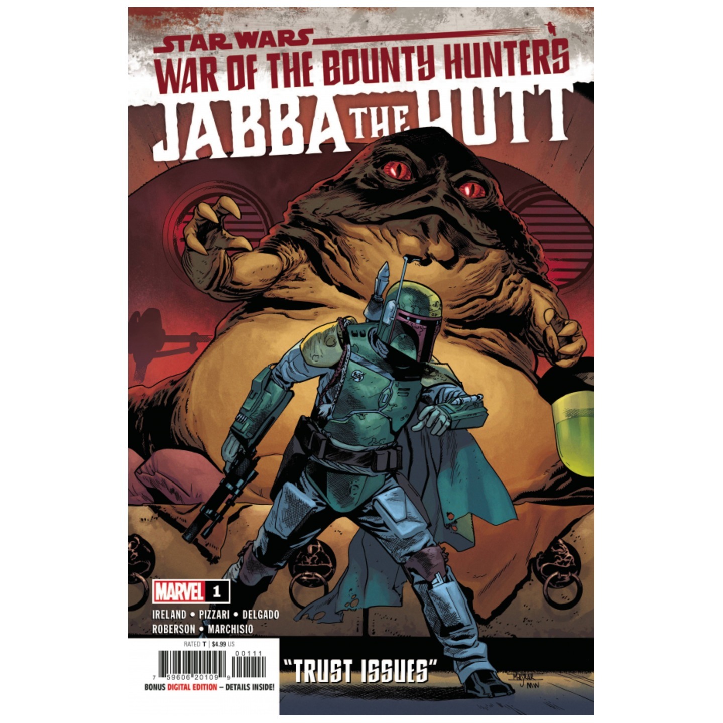 STAR WARS WAR BOUNTY HUNTERS JABBA HUTT #1