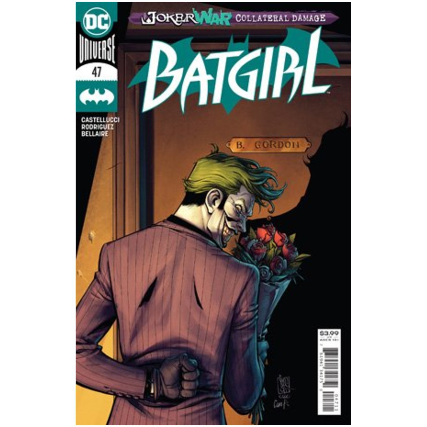 BATGIRL #47 CVR A GIUSEPPE CAMUNCOLI (JOKER WAR)