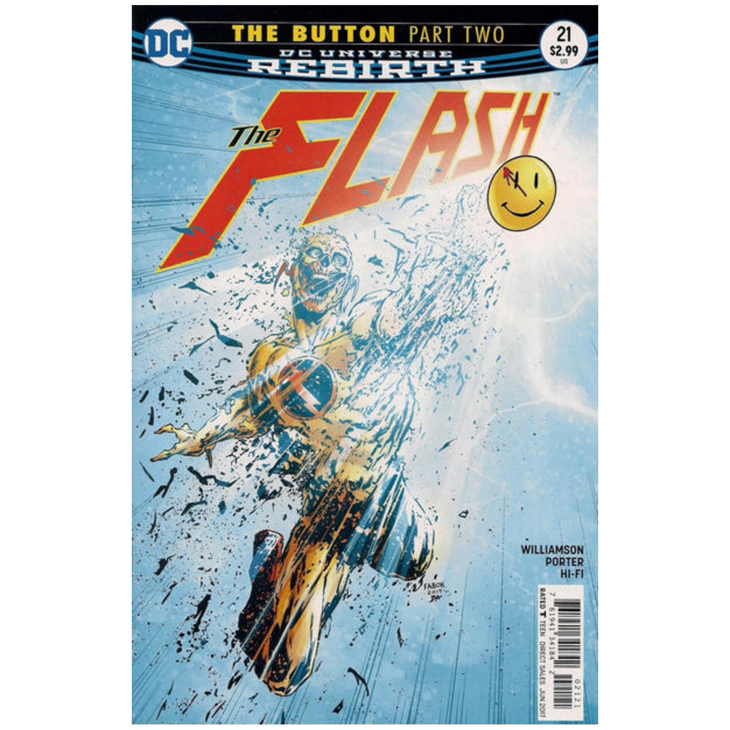 FLASH 21 JASON FABOK NON-LENTICULAR COVER