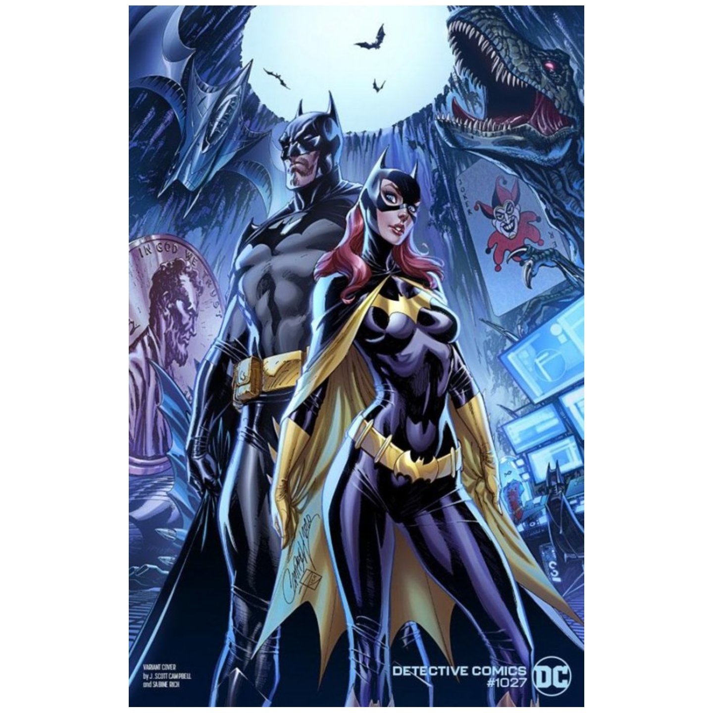 DETECTIVE COMICS #1027 CVR C J SCOTT CAMPBELL BATMAN BATGIRL VAR