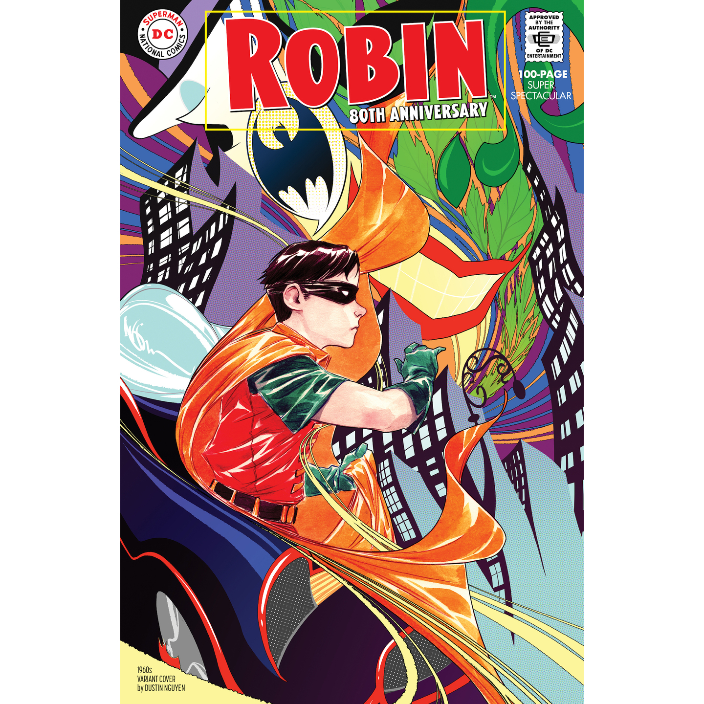 ROBIN 80TH ANNIV 100 PAGE SUPER SPECT 1 1960S DUSTIN NGUYEN