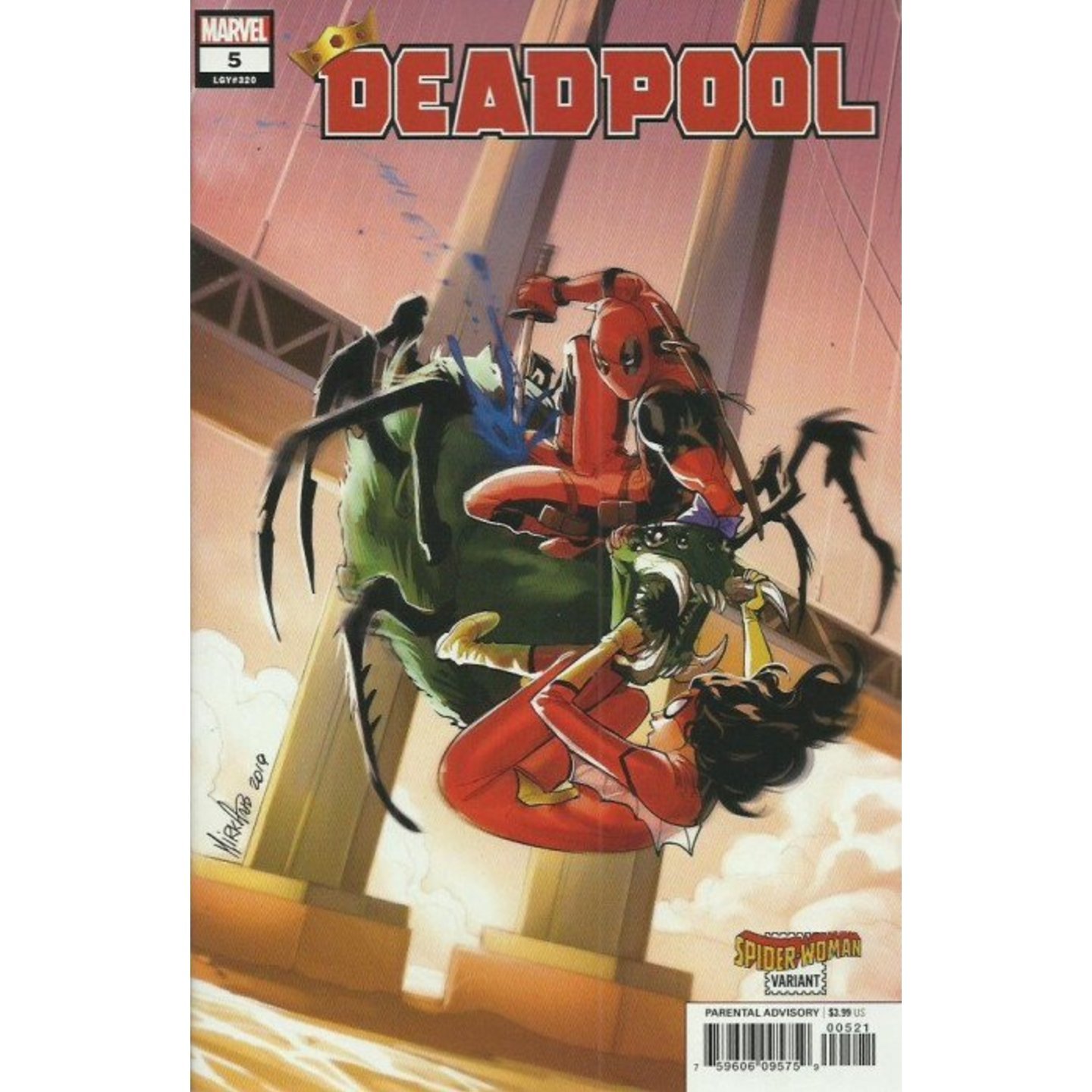 DEADPOOL #5 SPIDER-WOMAN VARIANT