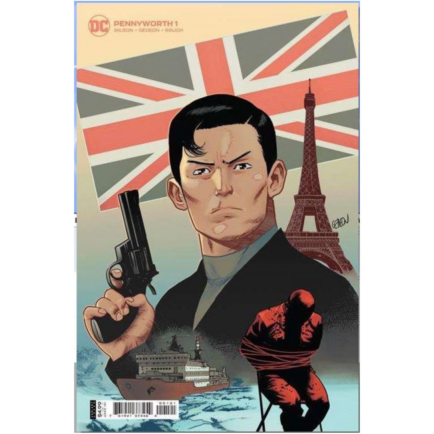 PENNYWORTH #1 (OF 7) CVR B JUAN GEDEON CARD STOCK VAR