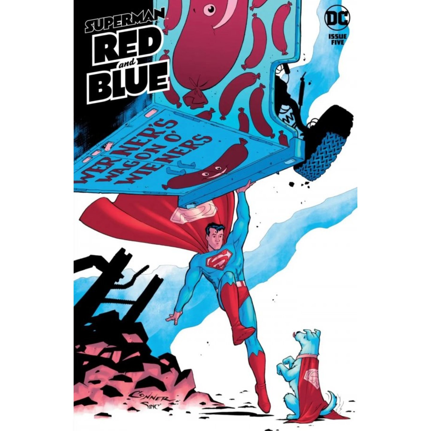 SUPERMAN RED & BLUE #5 (OF 6) CVR A AMANDA CONNER