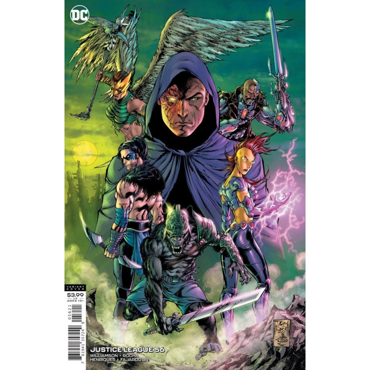 JUSTICE LEAGUE #56 CVR B TONY S DANIEL & DANNY MIKI VAR (DARK NIGHTS DEATH METAL)