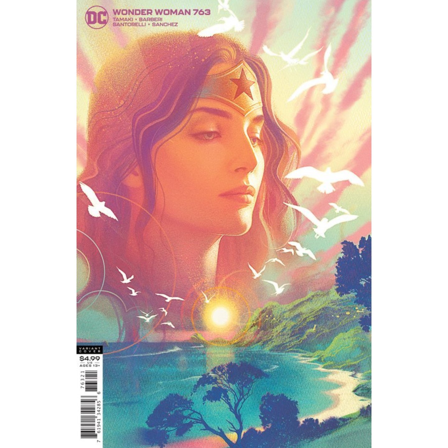 WONDER WOMAN #763 CVR B JOSHUA MIDDLETON CARD STOCK VAR