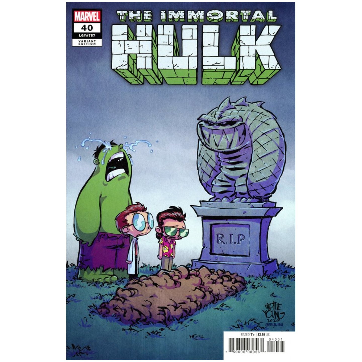 IMMORTAL HULK 40 YOUNG SPOILER VAR