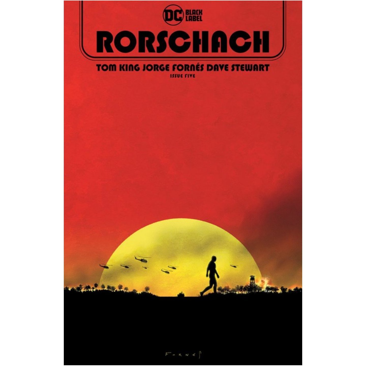 RORSCHACH #5 (OF 12) CVR A JORGE FORNES (MR)