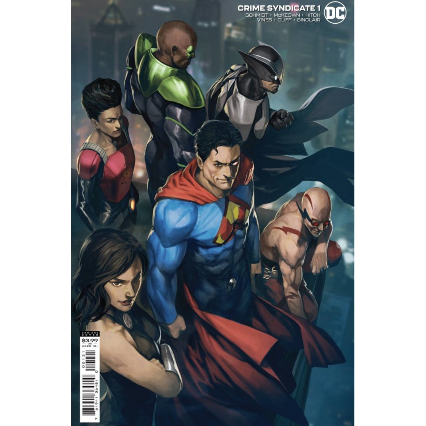 CRIME SYNDICATE #1 CVR B SKAN VAR