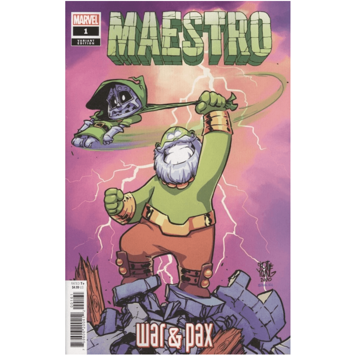 MAESTRO WAR AND PAX #1 (OF 5) YOUNG VAR