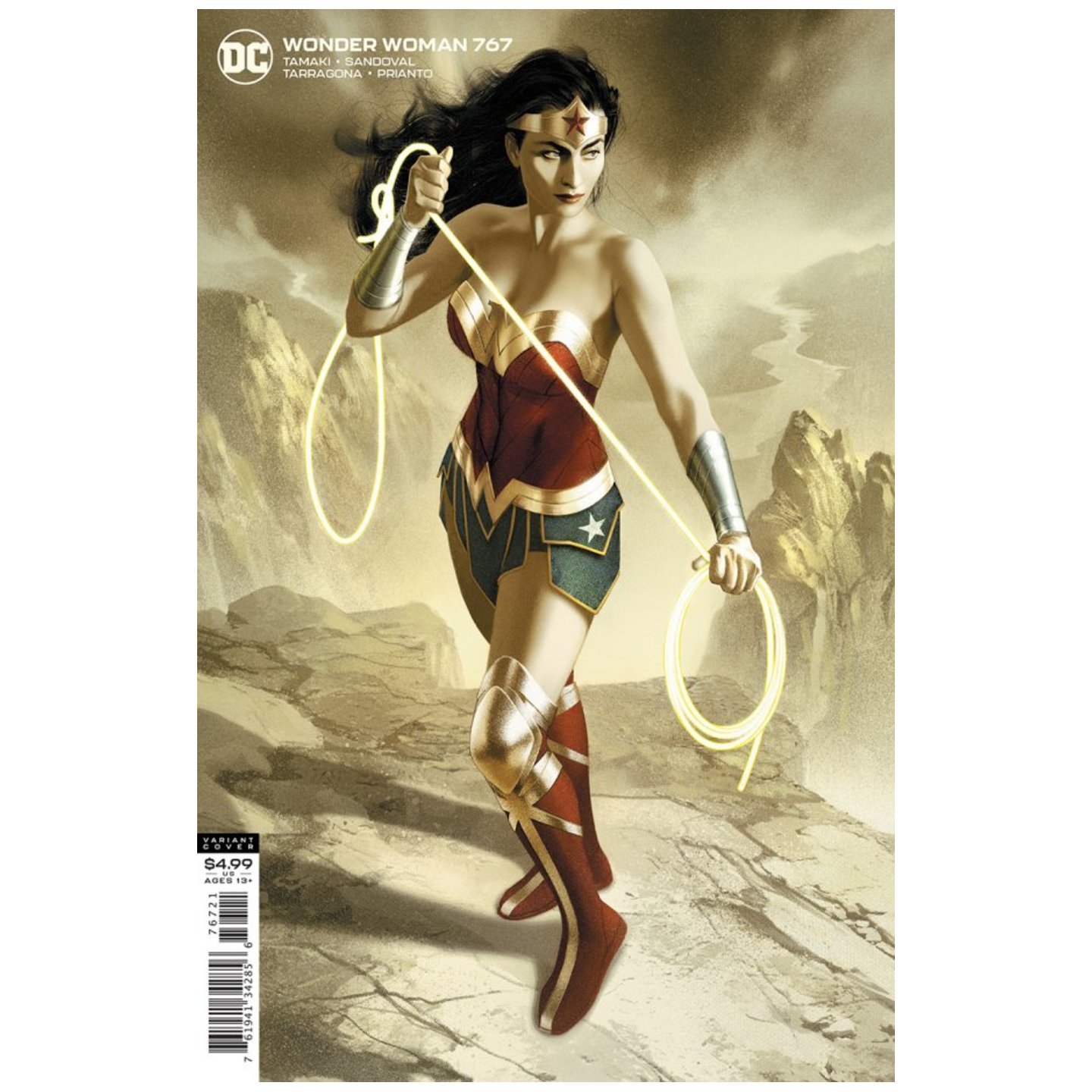 WONDER WOMAN #767 CVR B JOSHUA MIDDLETON CARD STOCK VAR