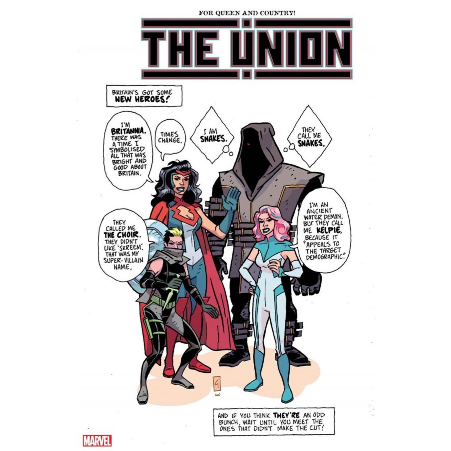 THE UNION #1 (OF 5) GRIST VAR KIB