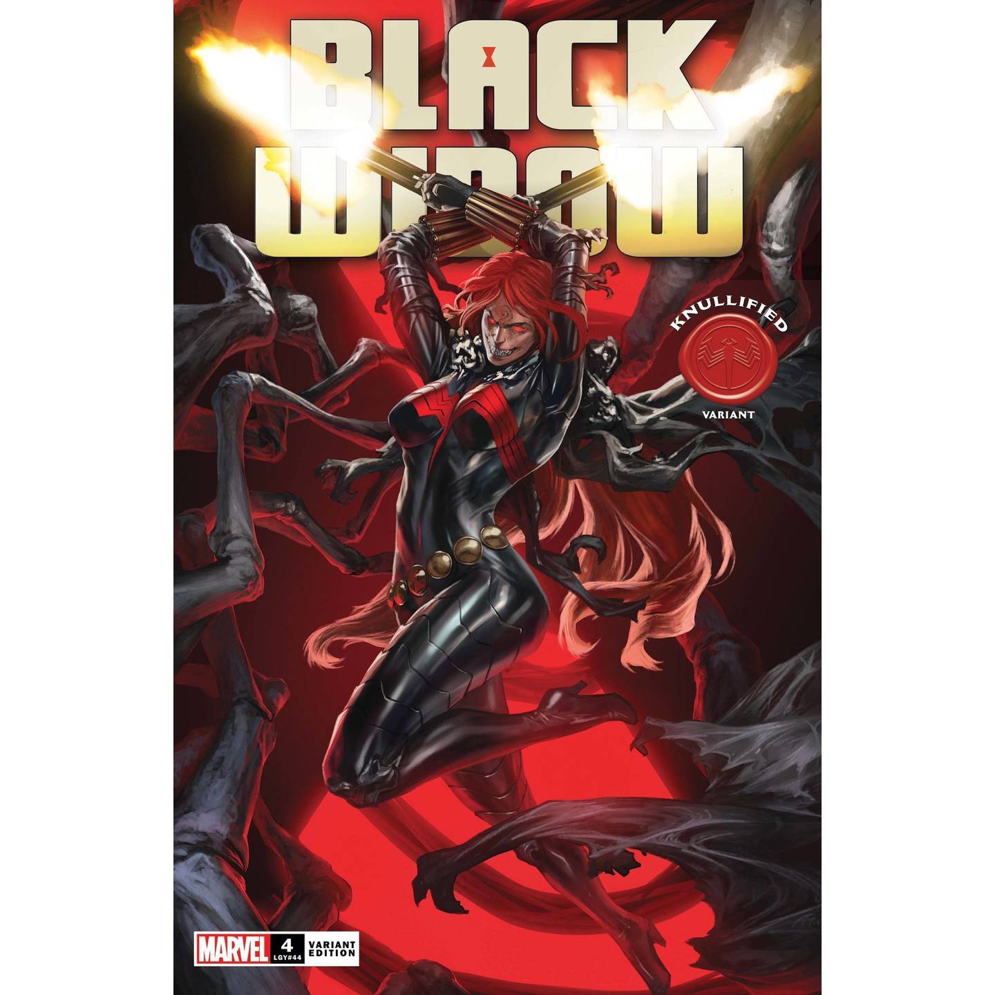 BLACK WIDOW #4 SKAN KNULLIFIED VAR