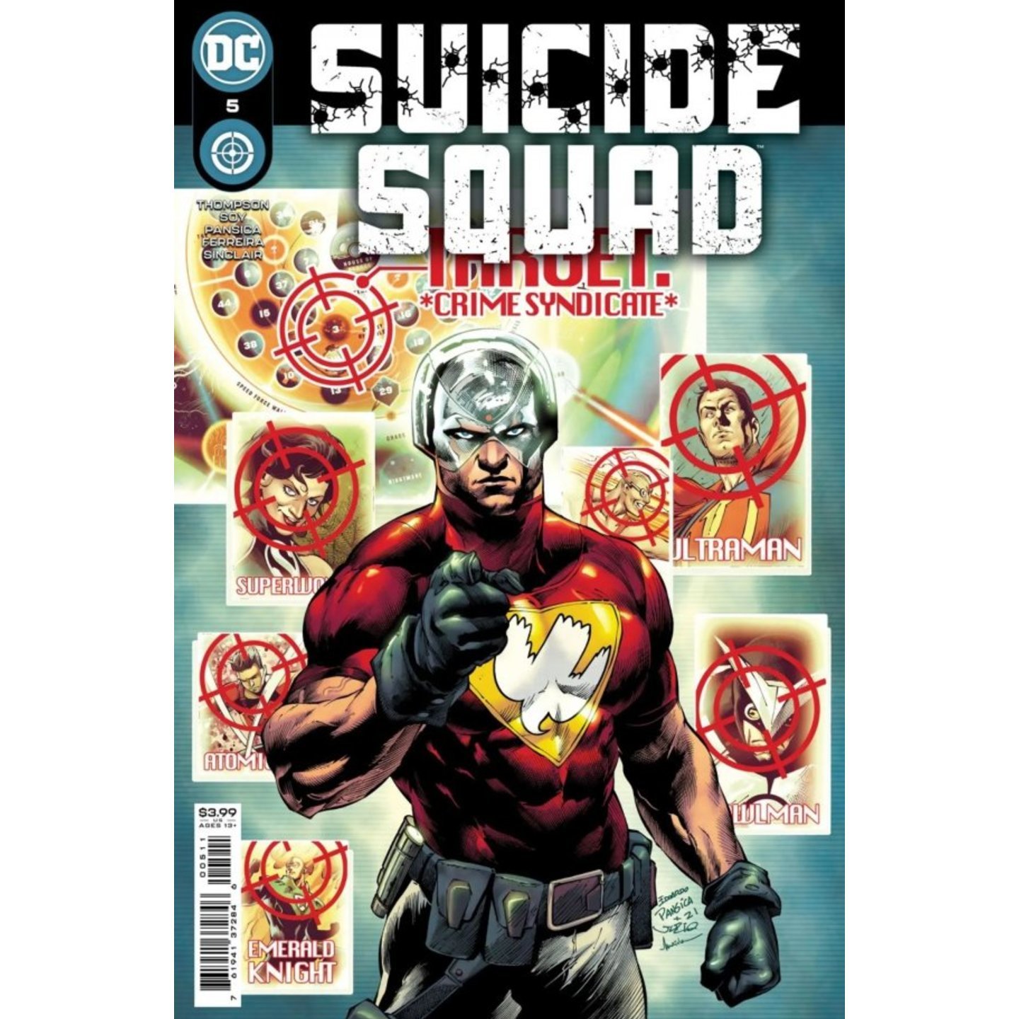 SUICIDE SQUAD 5 CVR A EDUARDO PANSICA