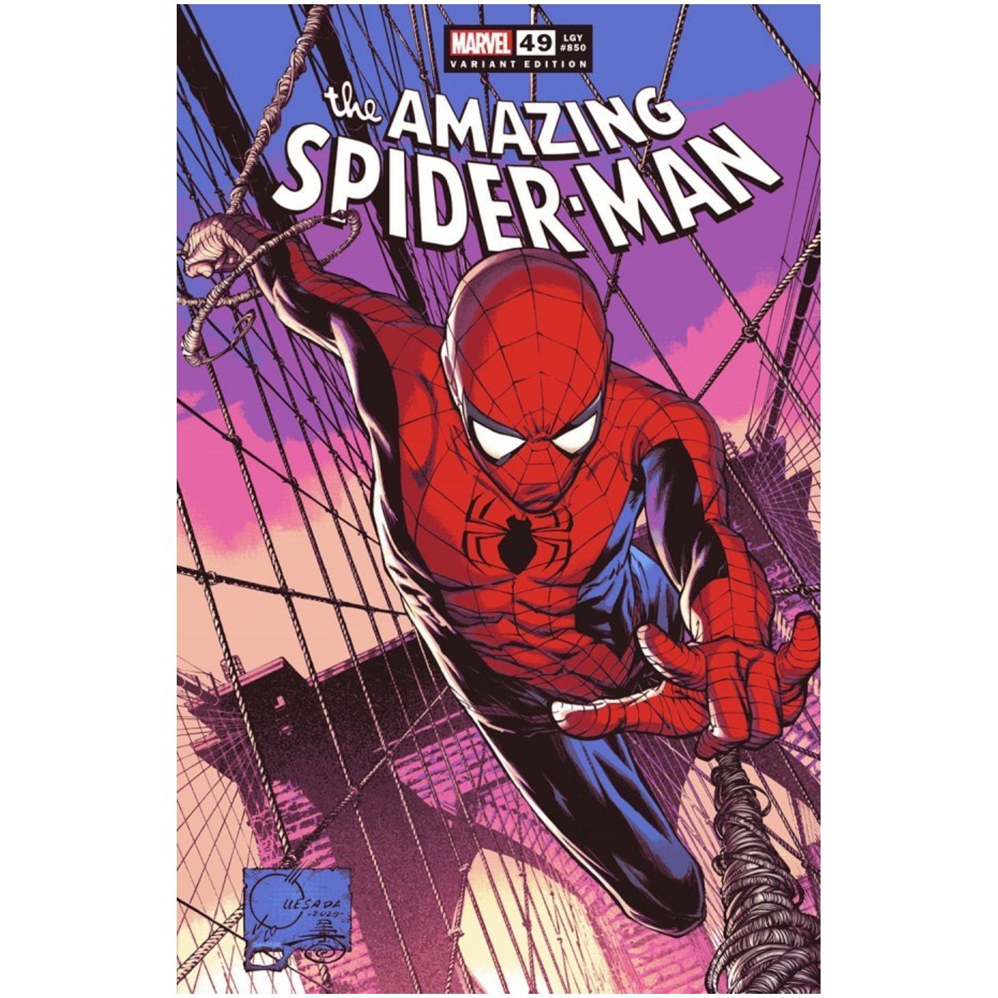 AMAZING SPIDER-MAN #49 1:50 QUESADA VARIANT