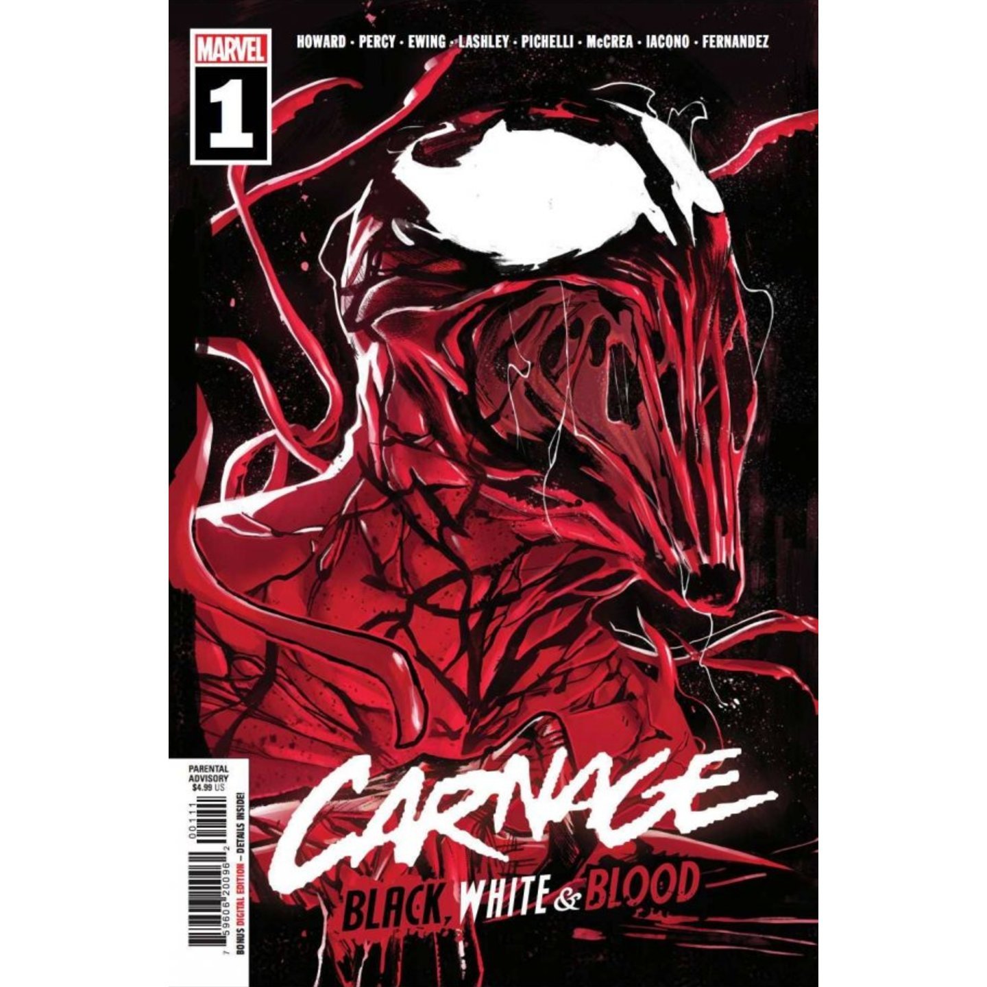 CARNAGE BLACK WHITE AND BLOOD #1 (OF 4)