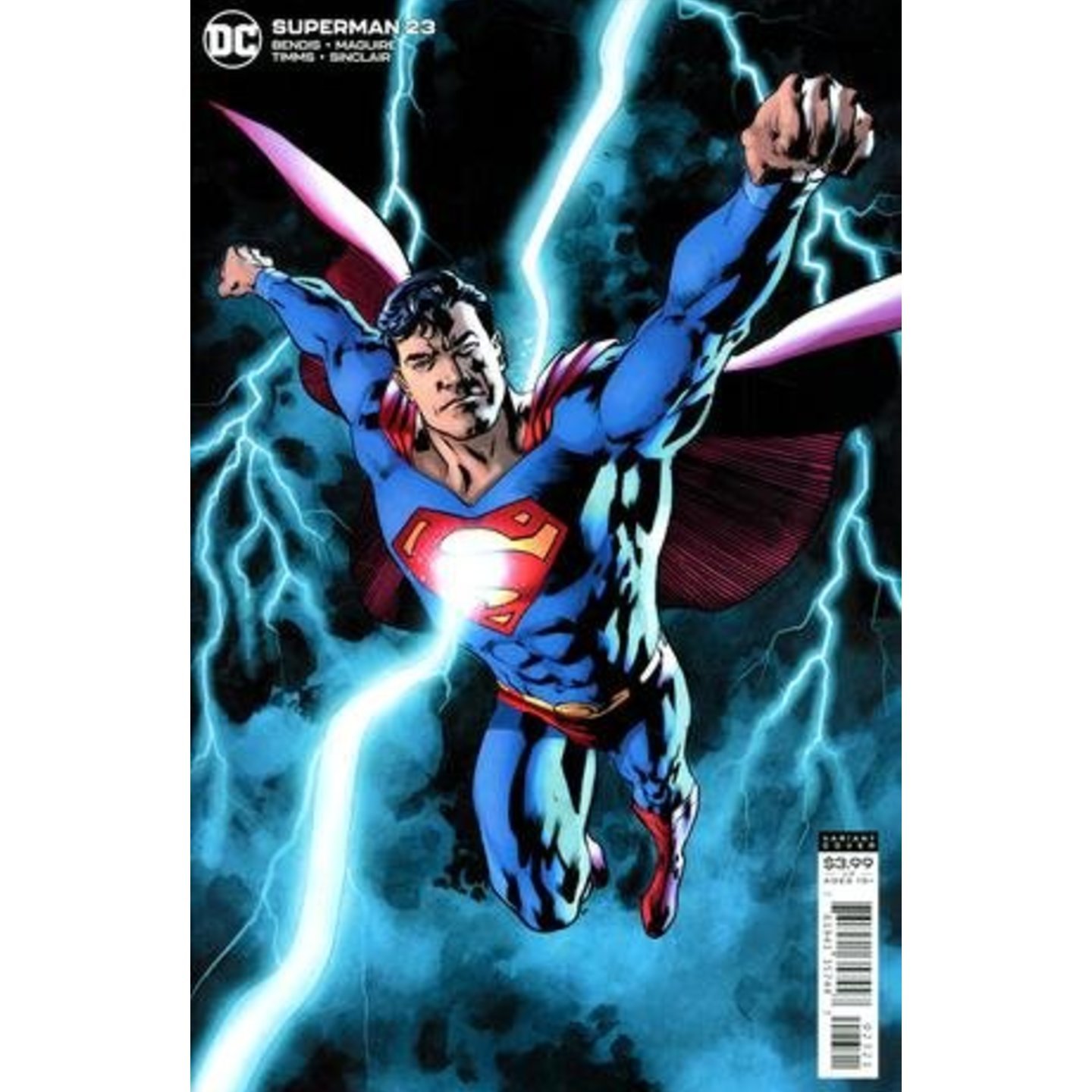 SUPERMAN #23 CVR B BRYAN HITCH VAR