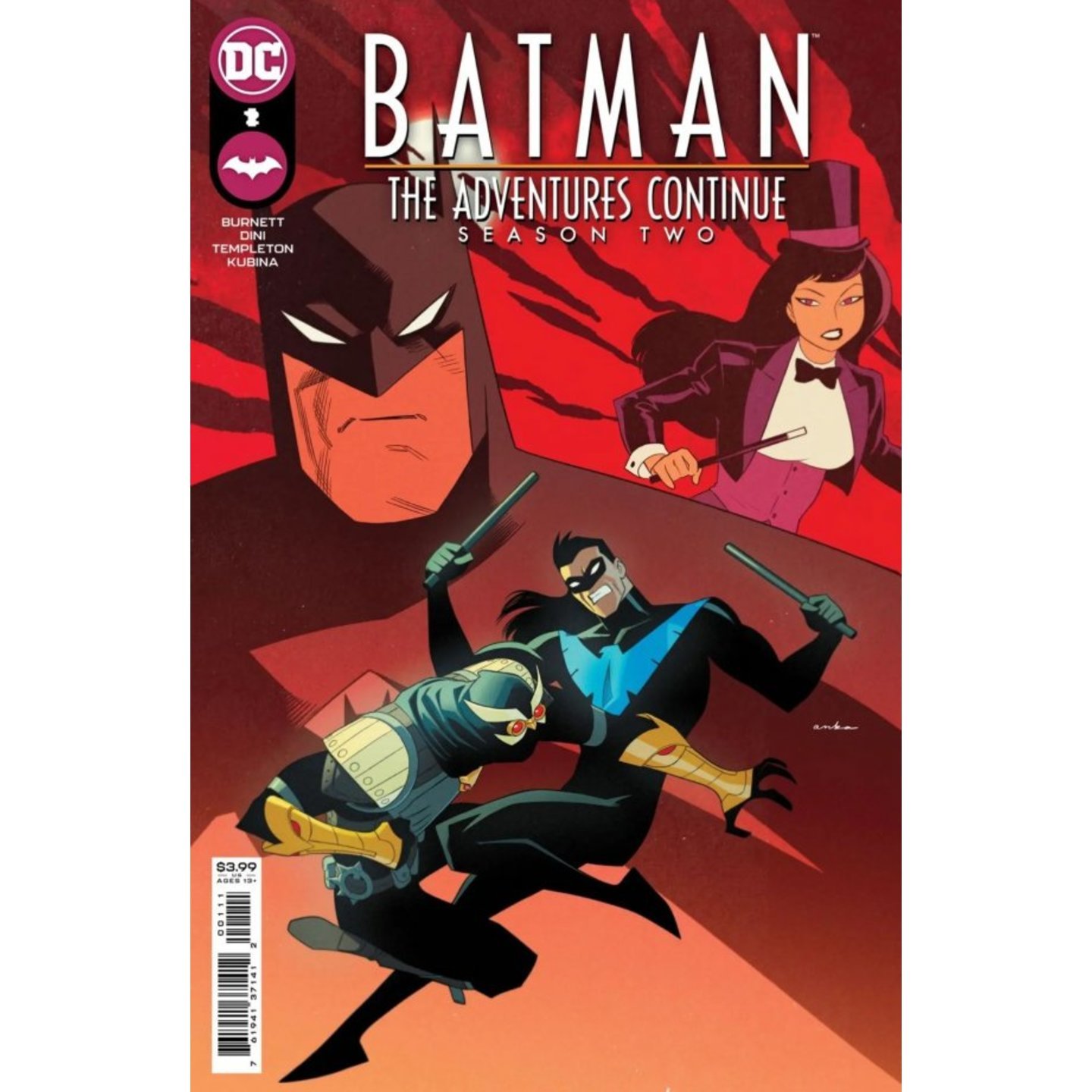 BATMAN THE ADVENTURES CONTINUE SEASON II #2 (OF 7) CVR A KRIS ANKA