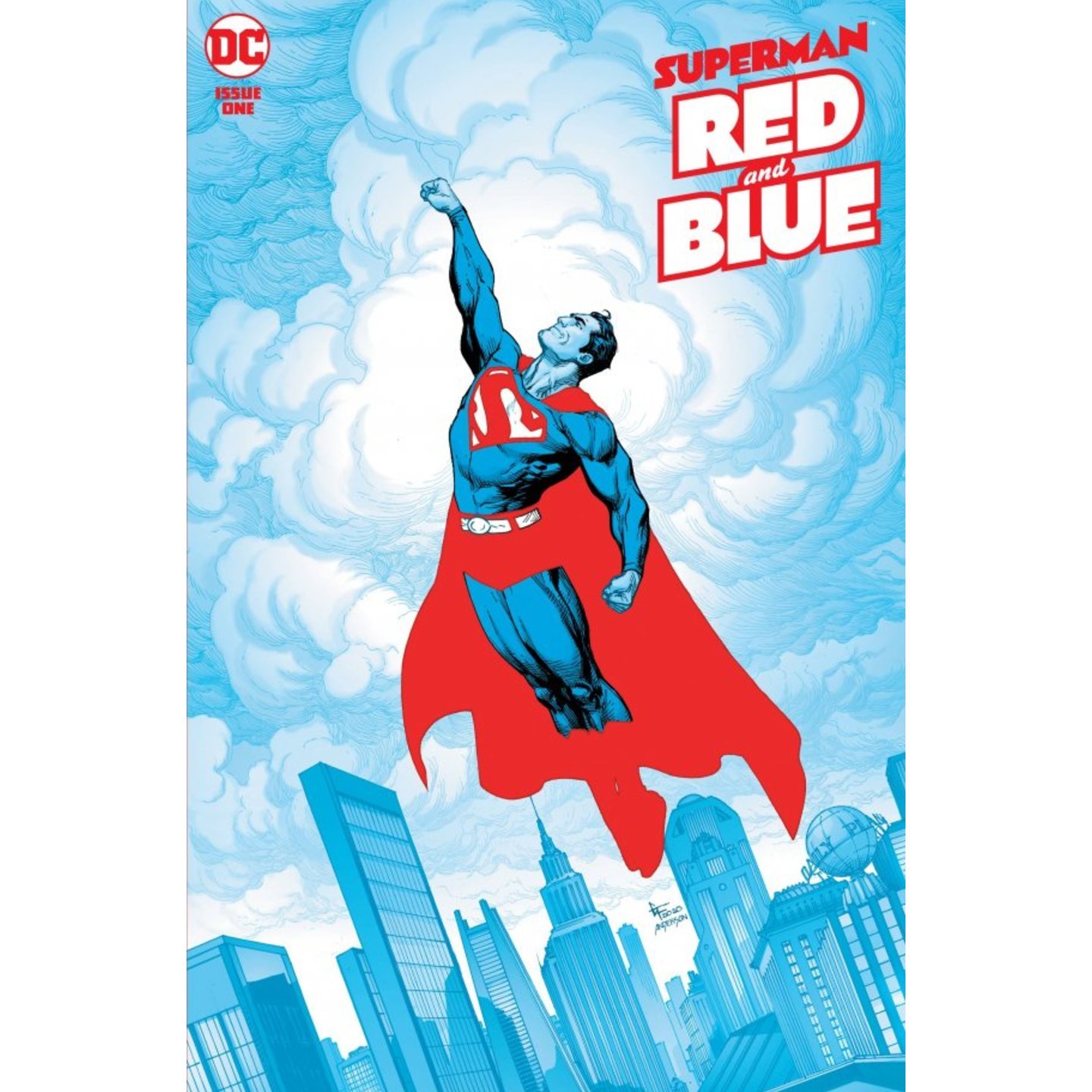 SUPERMAN RED & BLUE #1 (OF 6) CVR A GARY FRANK