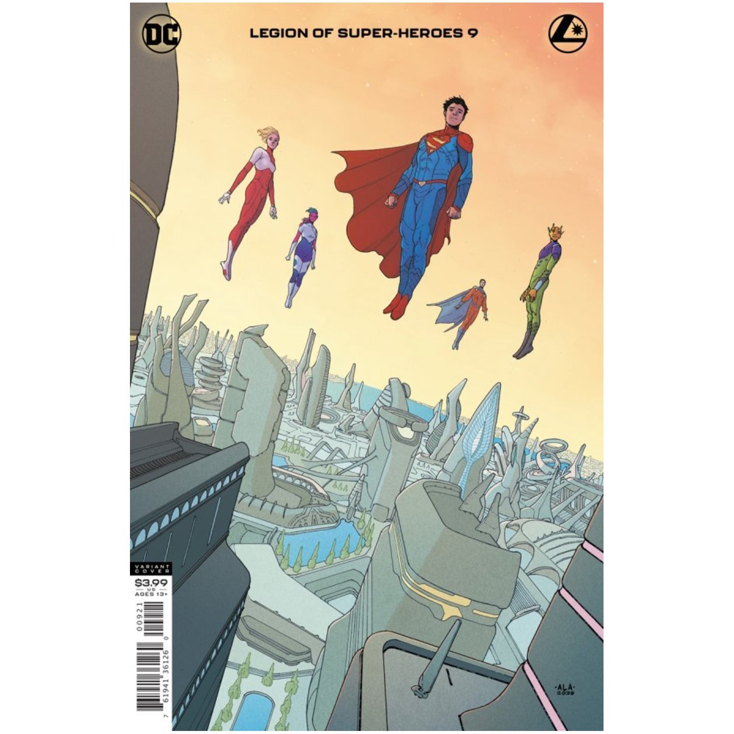 LEGION OF SUPER-HEROES #9 CVR B ANDRE ARAUJO VAR