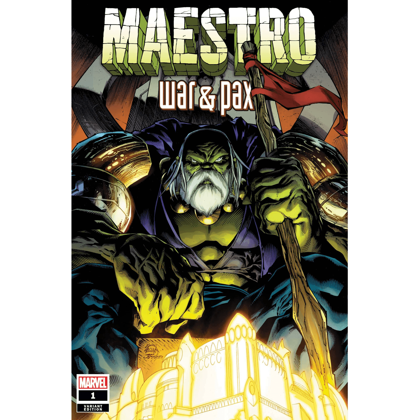 MAESTRO WAR AND PAX #1 (OF 5) STEGMAN VAR