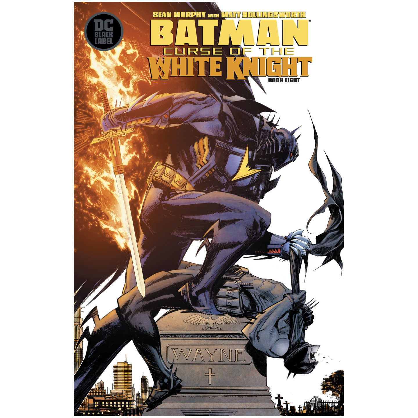 BATMAN CURSE OF THE WHITE KNIGHT 8 OF 8