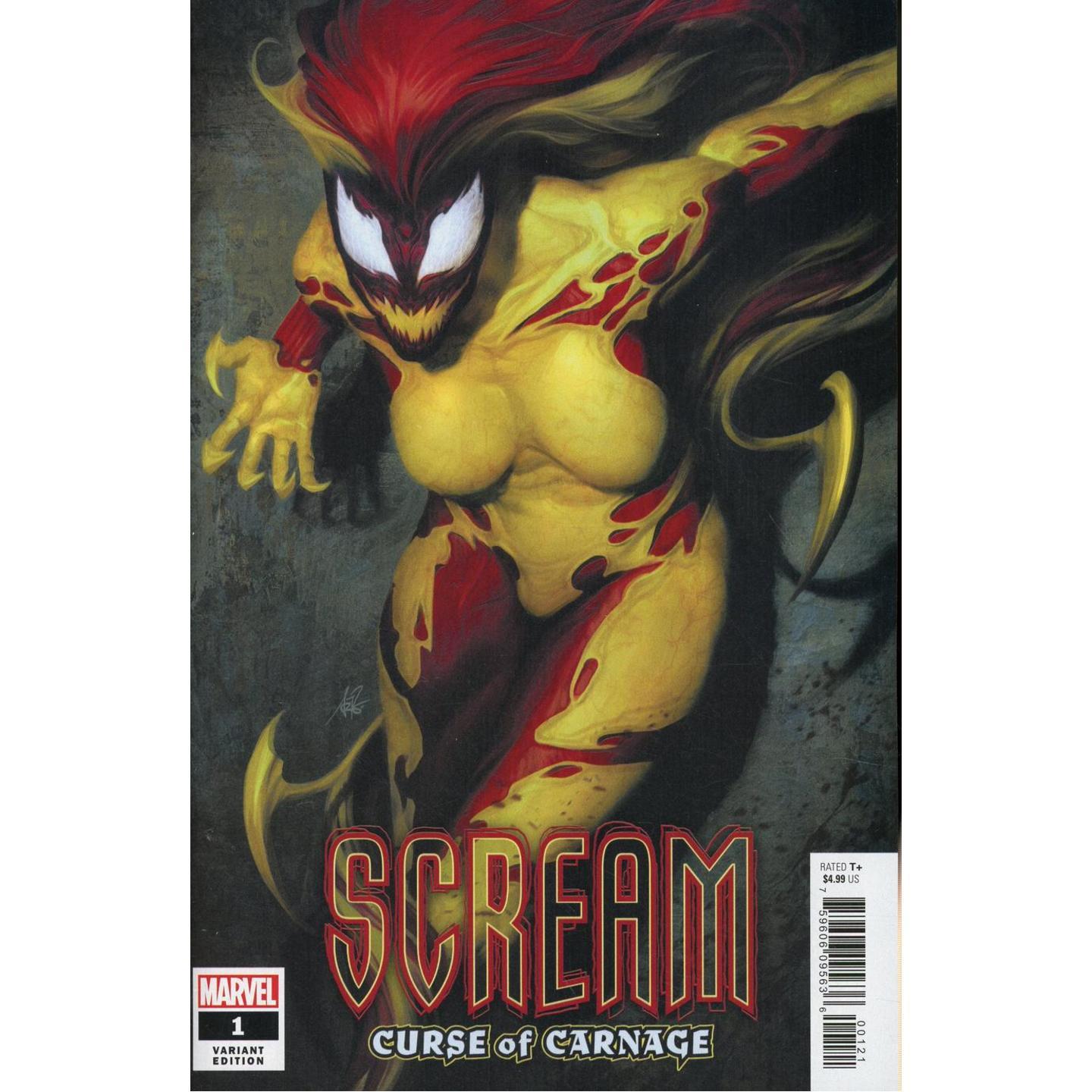 SCREAM CURSE OF CARNAGE 1 ARTGERM VAR